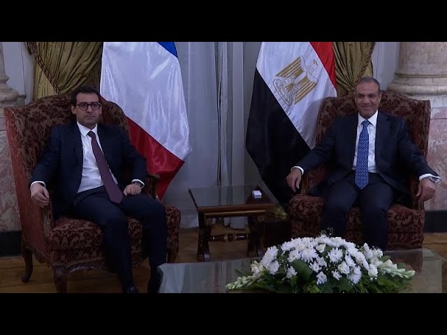 France tries to bring ceasefire deal one step closer during talks in Cairo