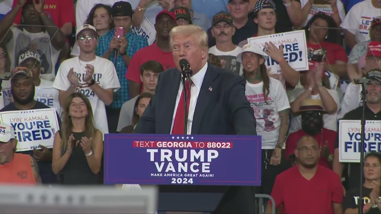 FULL: Trump speech at Atlanta rally with JD Vance | FOX 5 News