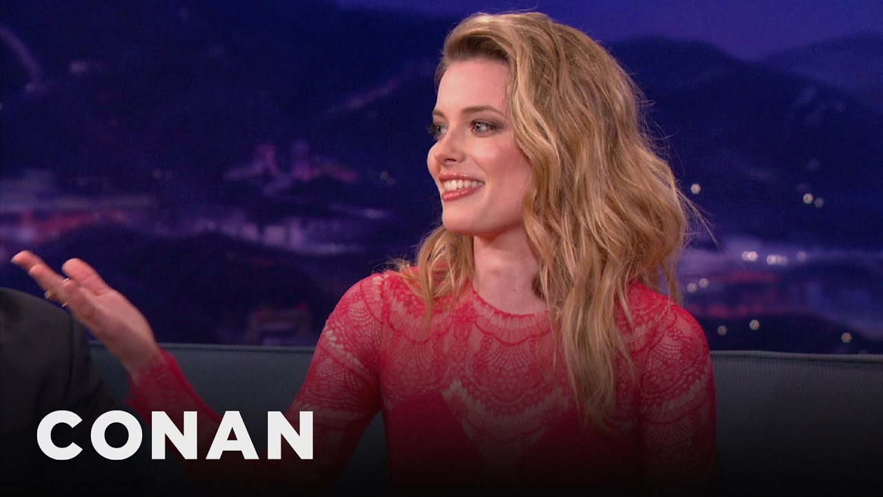Gillian Jacobs Is A Physical Coward | CONAN on TBS