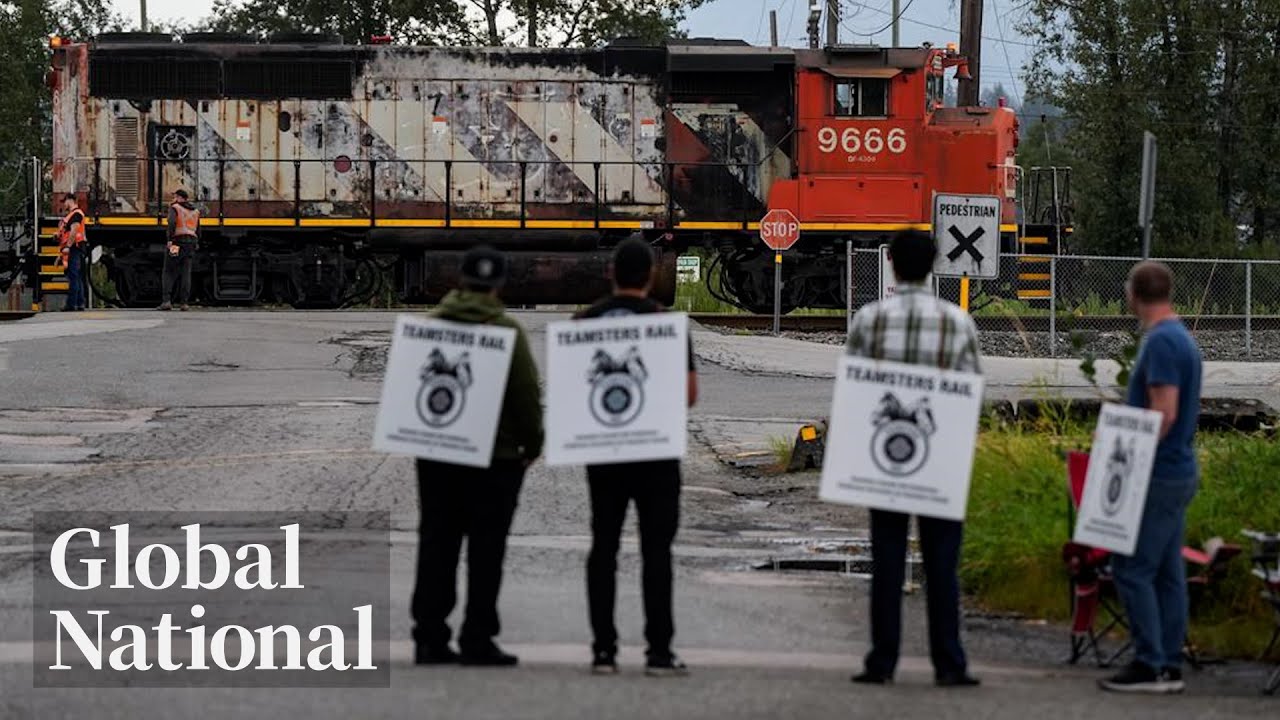 Global National: Aug. 22, 2024 | What does binding arbitration mean for Canada’s rail shutdown?