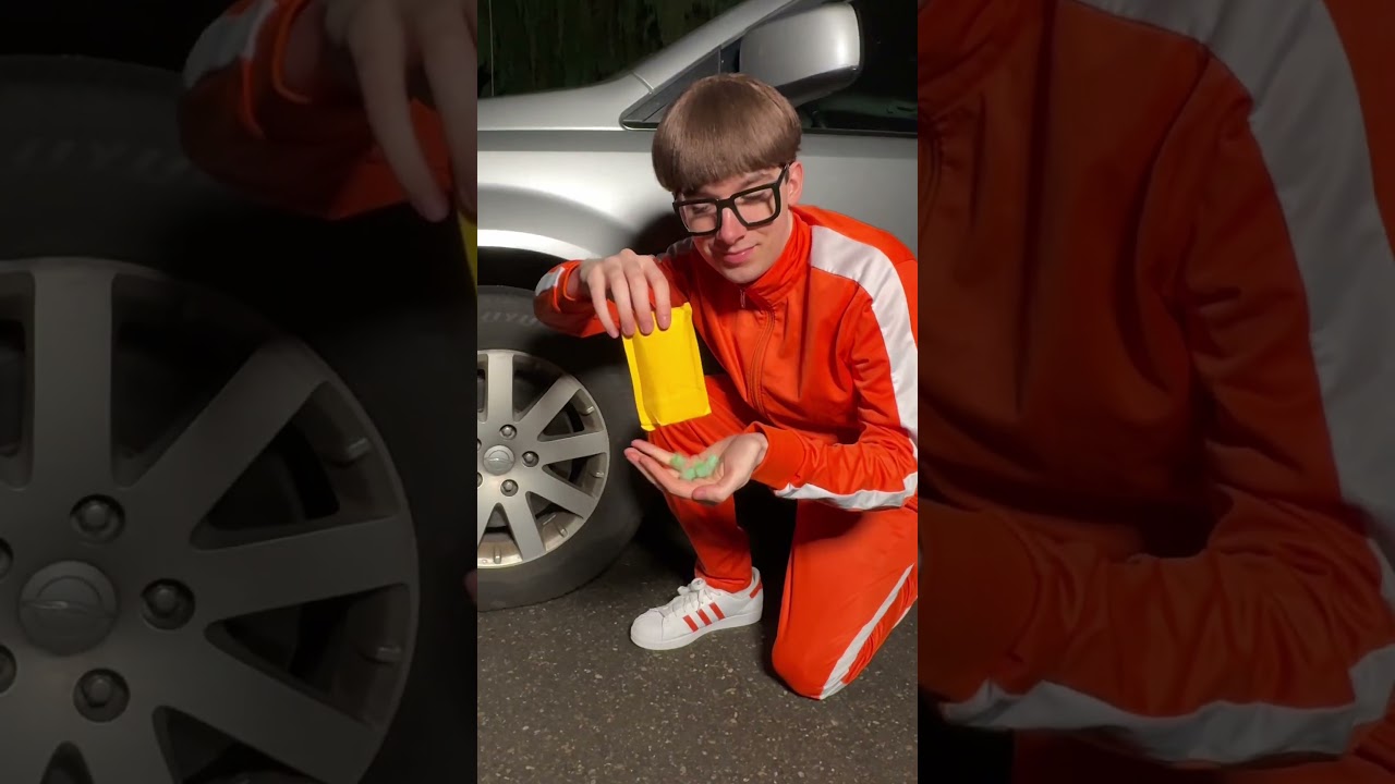 Glow in the dark tire caps