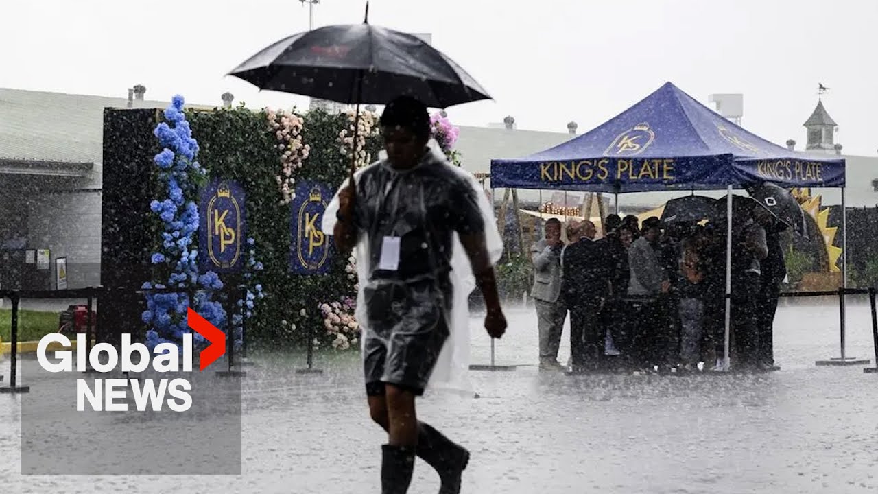 Greater Toronto Area hit with record rainfall, submerging roads and cars — again