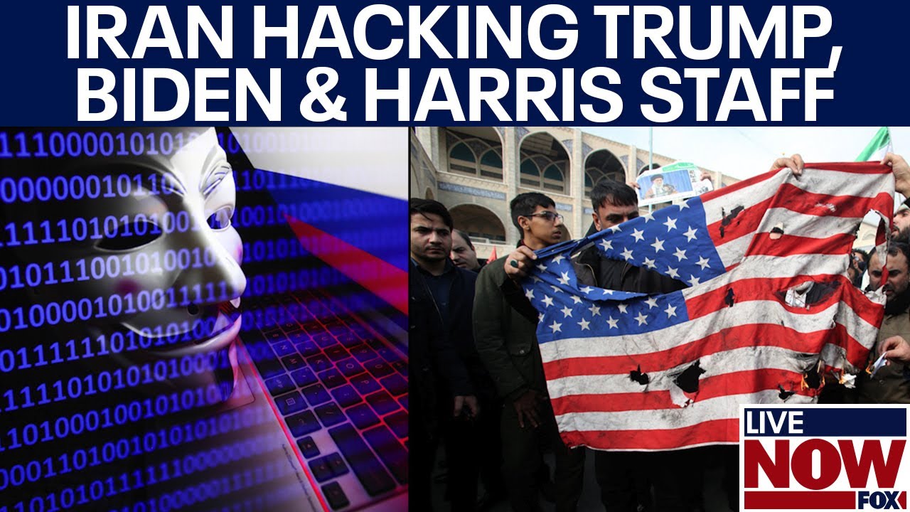 HACKED: Iran targeting Trump and Harris, their campaign staff, Google reports | LiveNOW from FOX