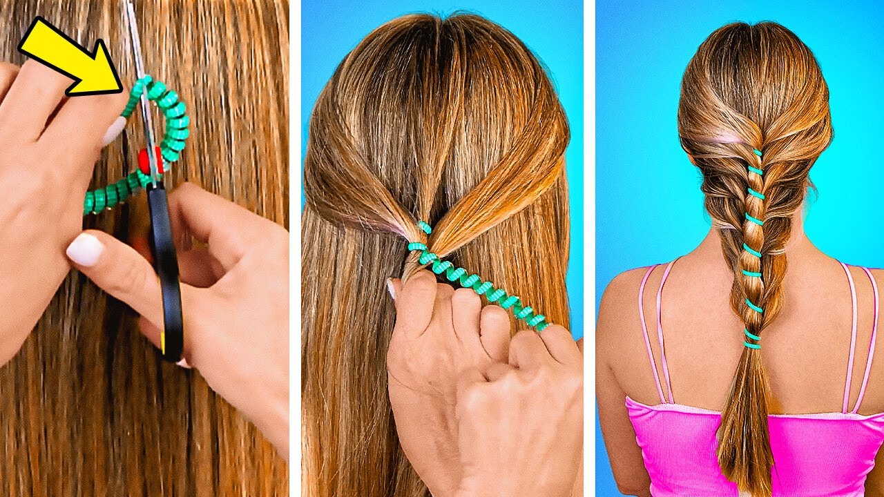 💇‍♀️ Hair Hacks That’ll Make You Look Awesome in No Time! ⏱️