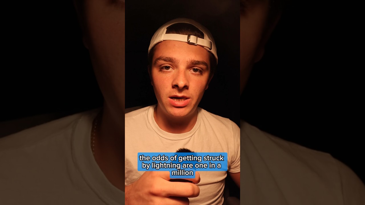 He was struck by lightning 7 TIMES 😭