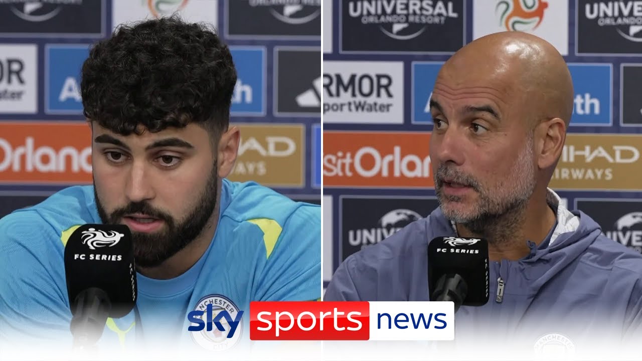 “He will have success” | Guardiola on England links, Maresca, pre-season form & kick-off rules fine