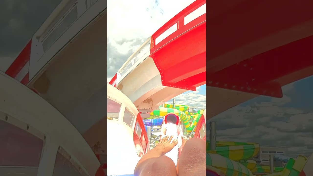 High Five Water Slide 💦 at Aqualand Moravia 🇨🇿