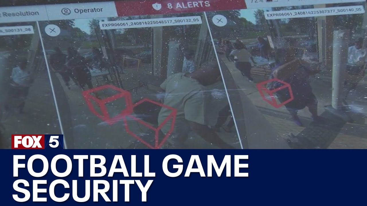 High-tech DeKalb football game security | FOX 5 News