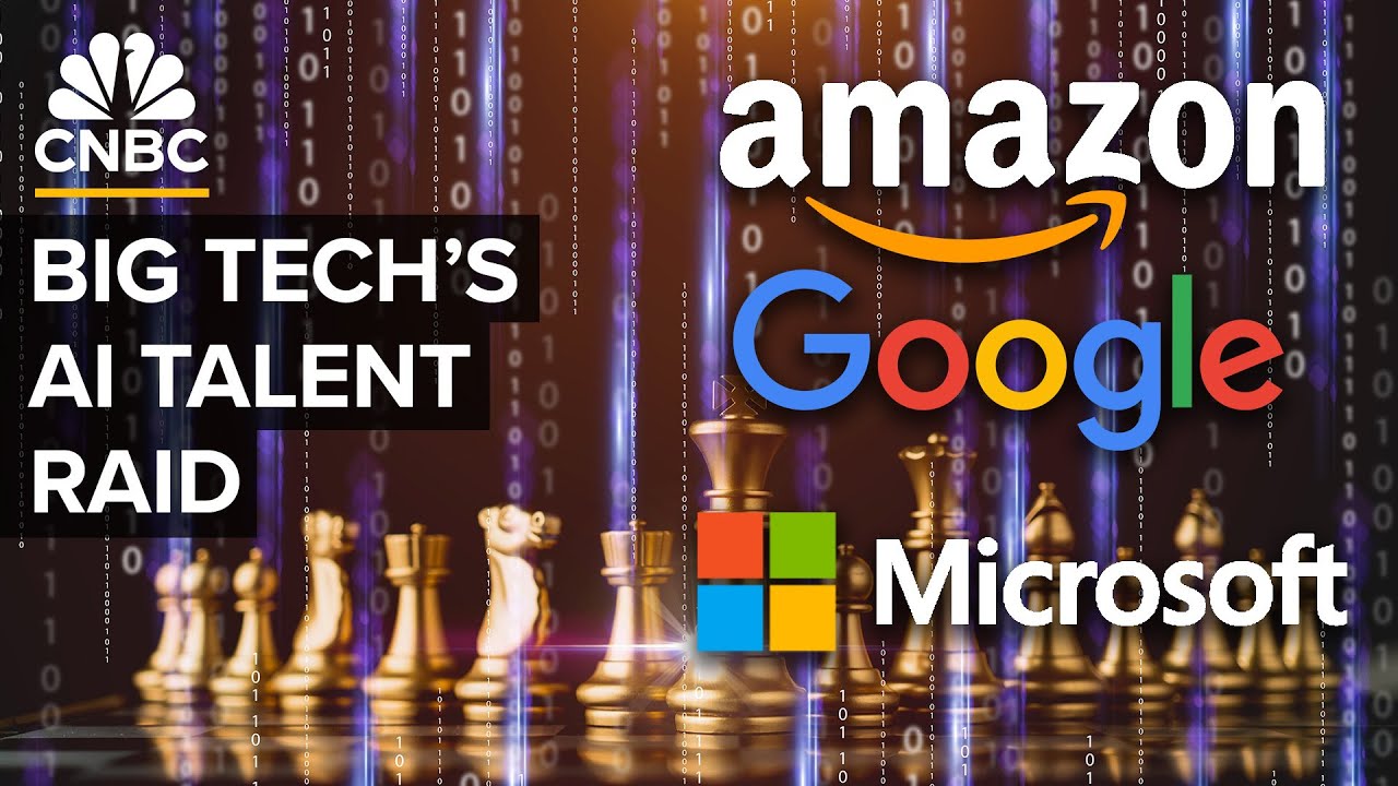 How Google, Microsoft And Amazon Are Raiding AI Startups For Talent