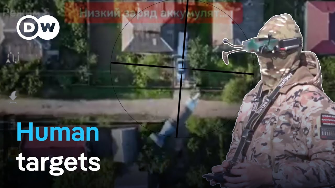 How Russian drones target civilians in a small Ukrainian city | DW Documentary