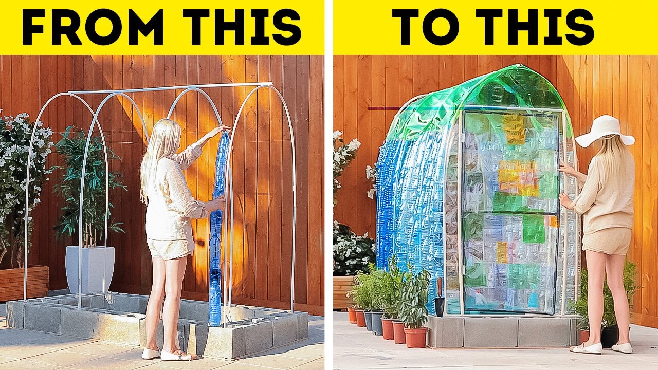 How to Build A Greenhouse: Backyard Craft Ideas