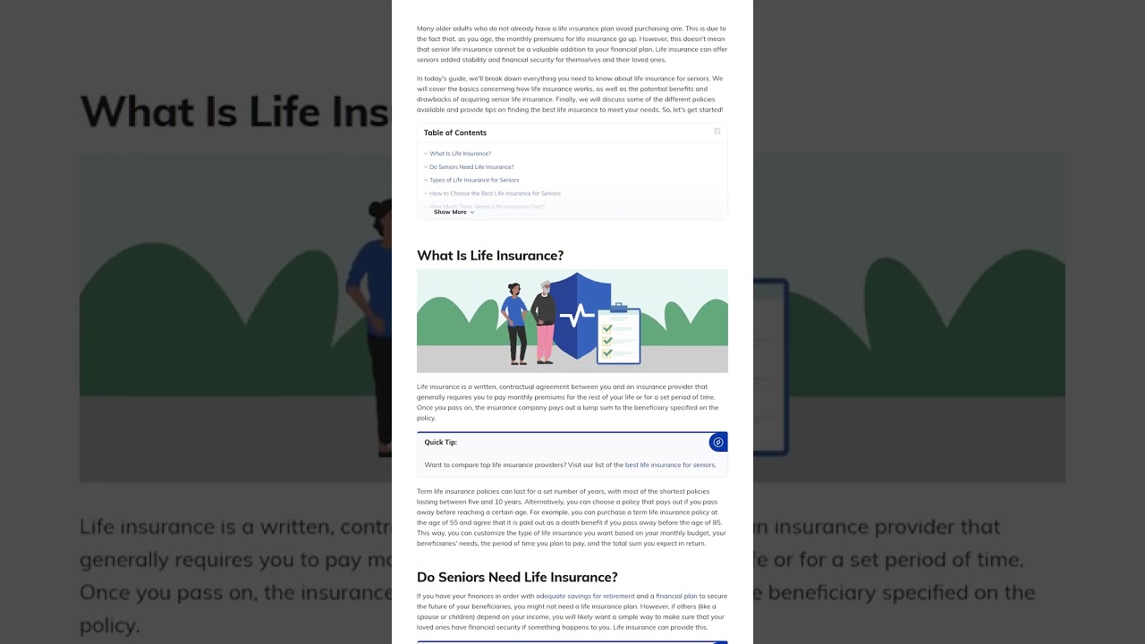 How to Shop for Life Insurance