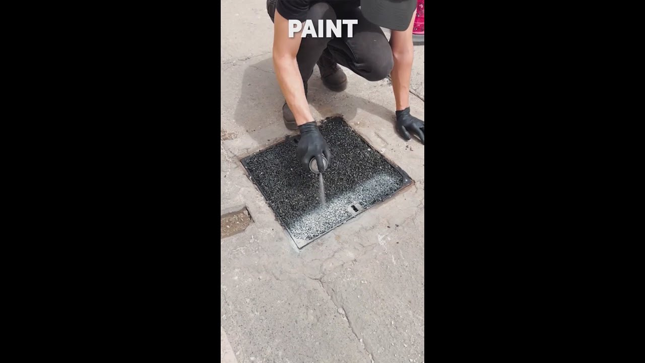 How to transform potholes step-by-step 🛣️ DIY asphalt repair