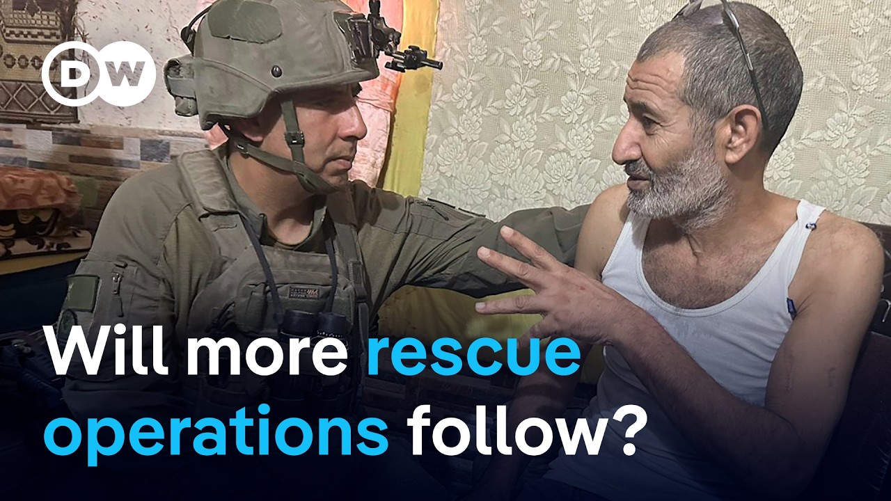 How will Israel’s hostage rescue affect a potential cease-fire deal? | DW News