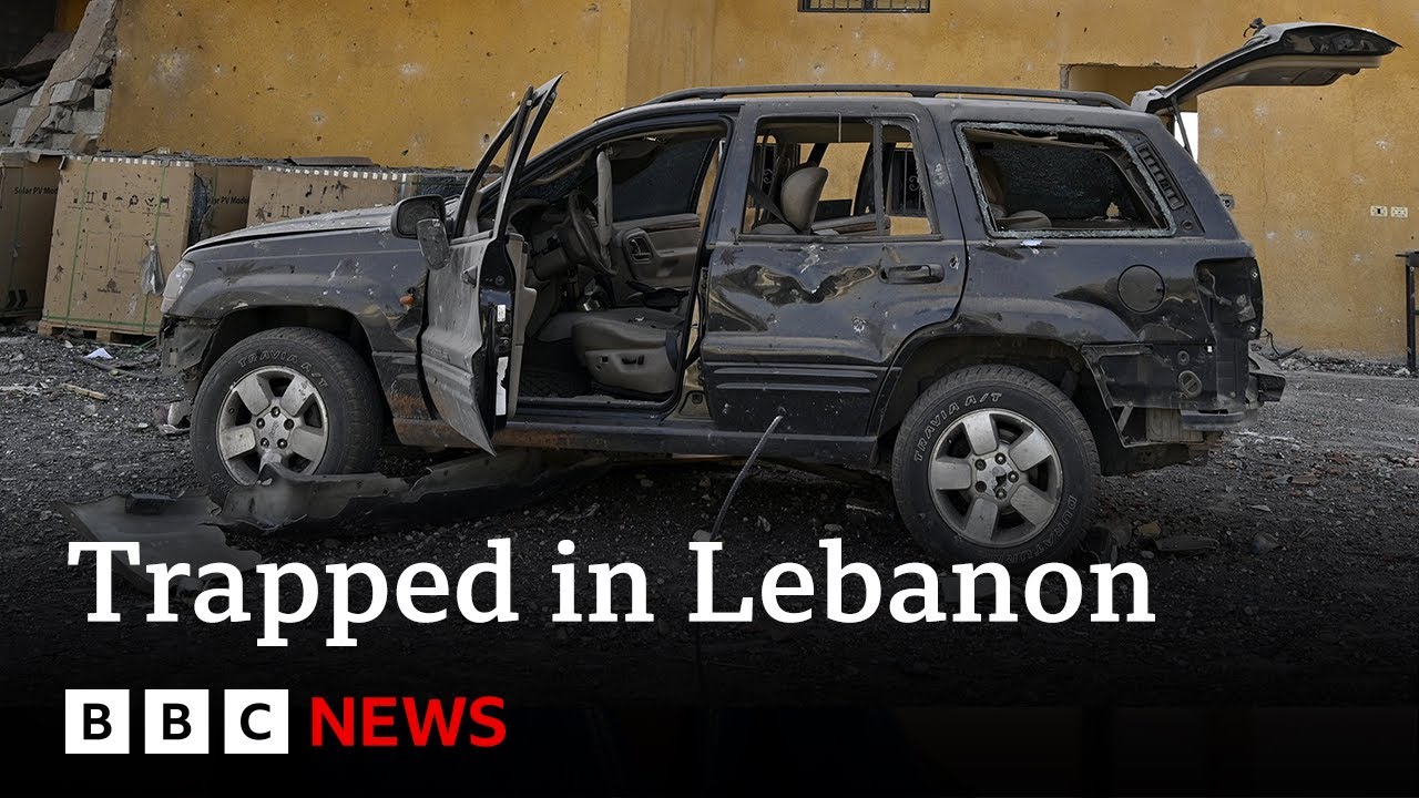 Hundreds of Africans are trapped in Lebanon amid fears of escalation | BBC News