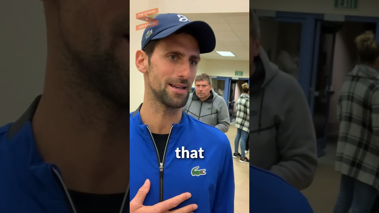 “I Believe in the Universal Law of Attraction” | Novak Djokovic