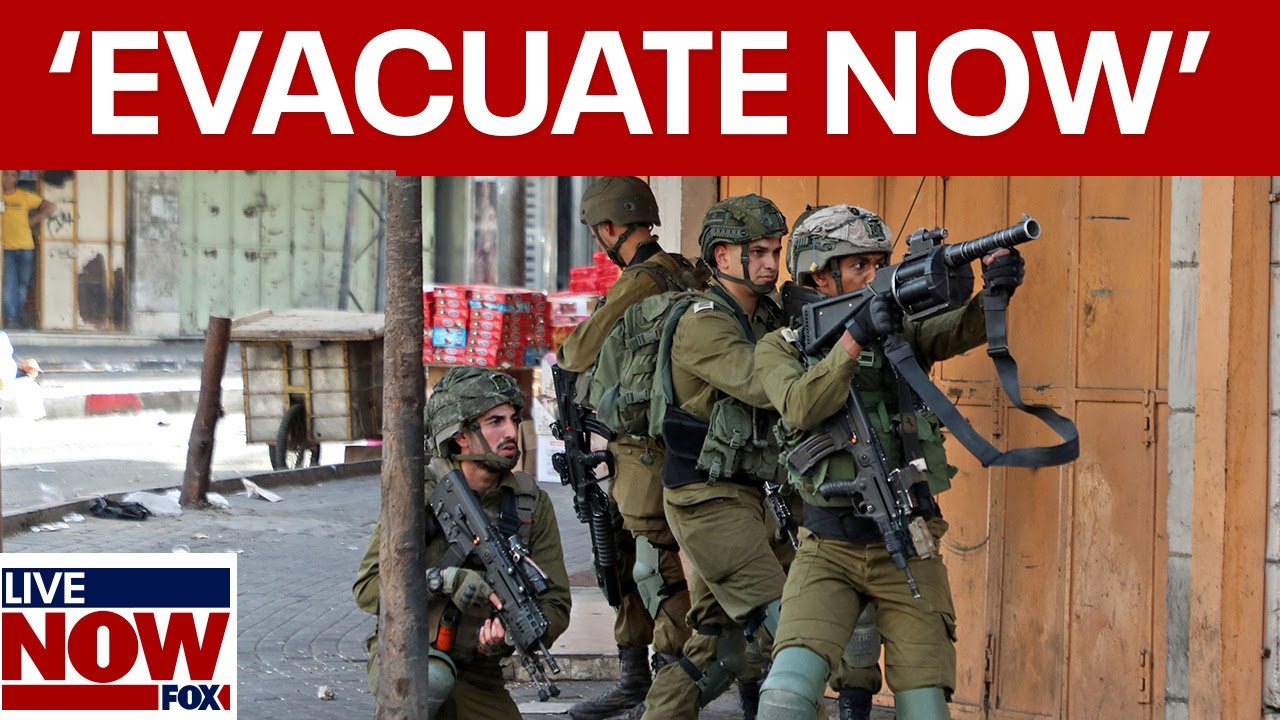 Israel-Hamas war: IDF issues ‘massive’ evacuation order after deadly attack | LiveNOW from FOX