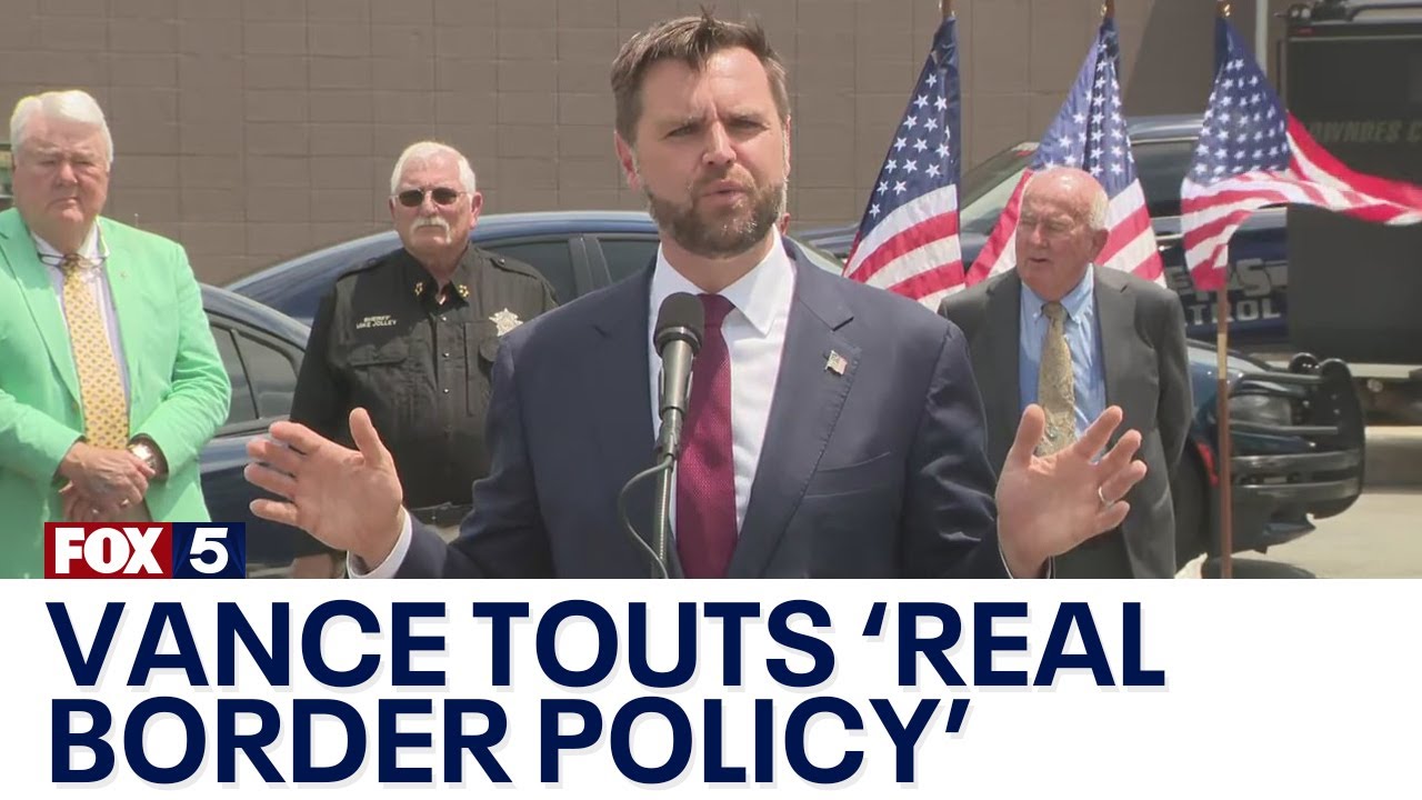 JD Vance in Valdosta: ‘We are not open for business to the illegal aliens’ | FOX 5 News