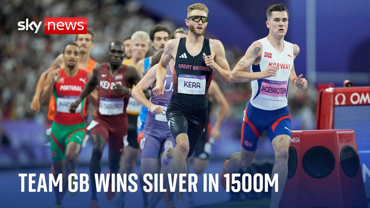 Josh Kerr beats fierce rival Jakob Ingebrigtsen but misses out on 1500m Olympic gold
