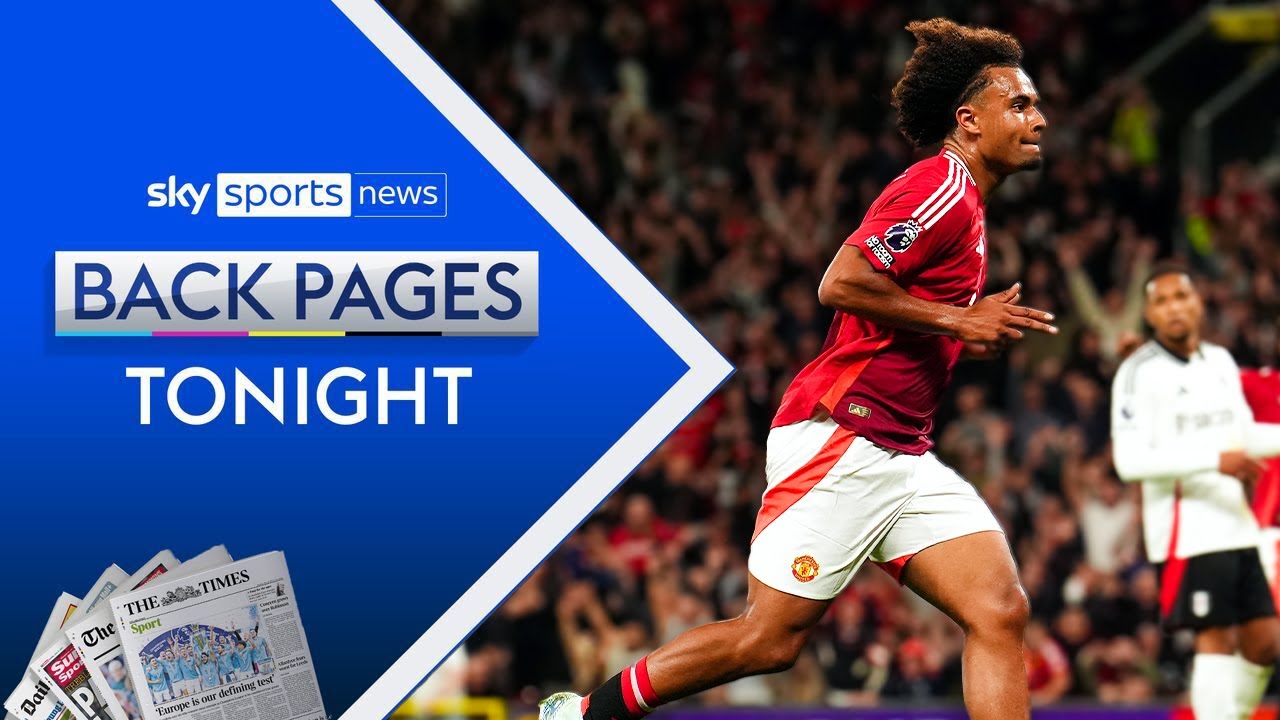Joshua Zirkzee scores in dream debut as Manchester United win 1-0 versus Fulham | Back Pages Tonight