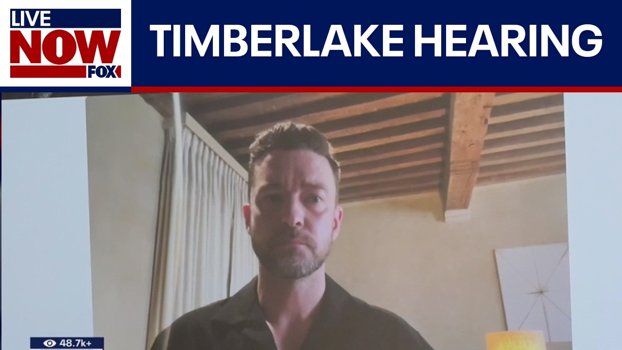 Justin Timberlake attends first court hearing for DWI | LiveNOW from FOX