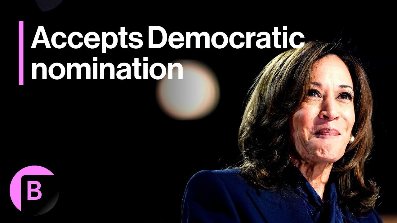Kamala Harris Accepts Democratic Nomination for President