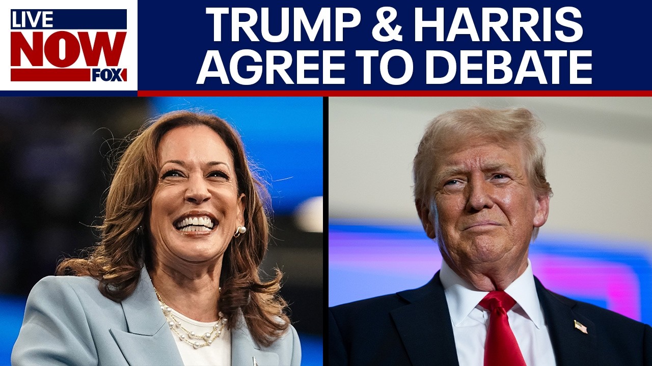 Kamala Harris agrees to debate Trump, answer questions from media | LiveNOW from FOX