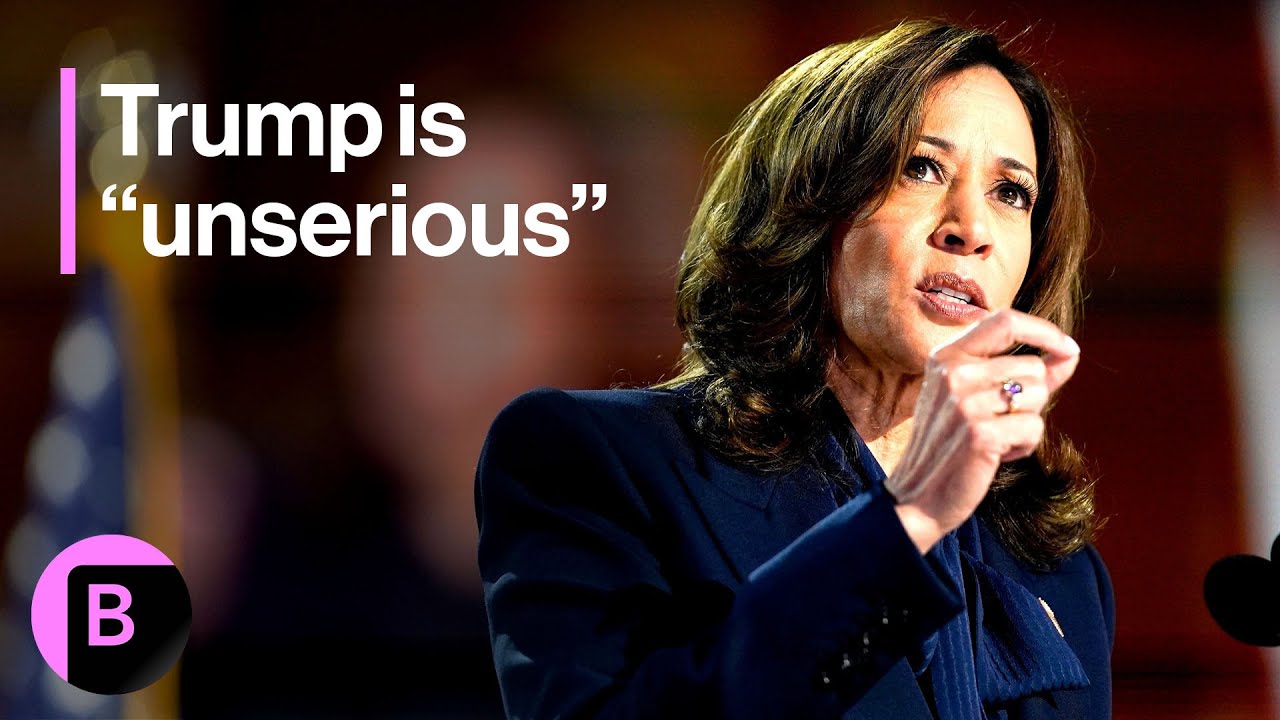 Kamala Harris Calls Trump an ‘Unserious Man’