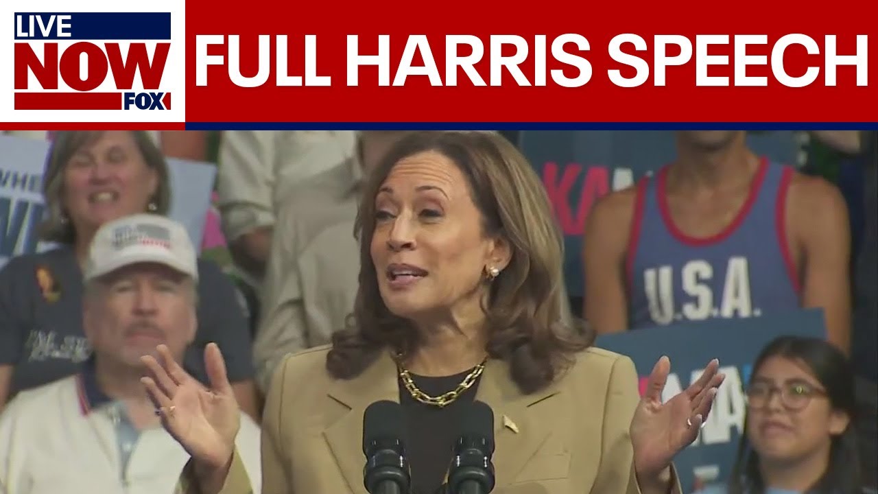 Kamala Harris focuses on the border, immigration during Arizona rally | LiveNOW from FOX