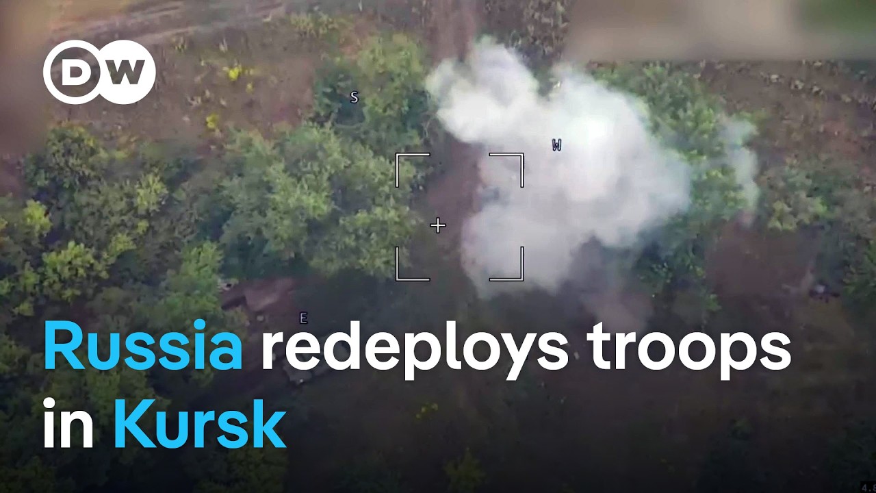 Kursk: Moscow forced to redeploy troops after Ukraine’s surprise cross-border incursion | DW News