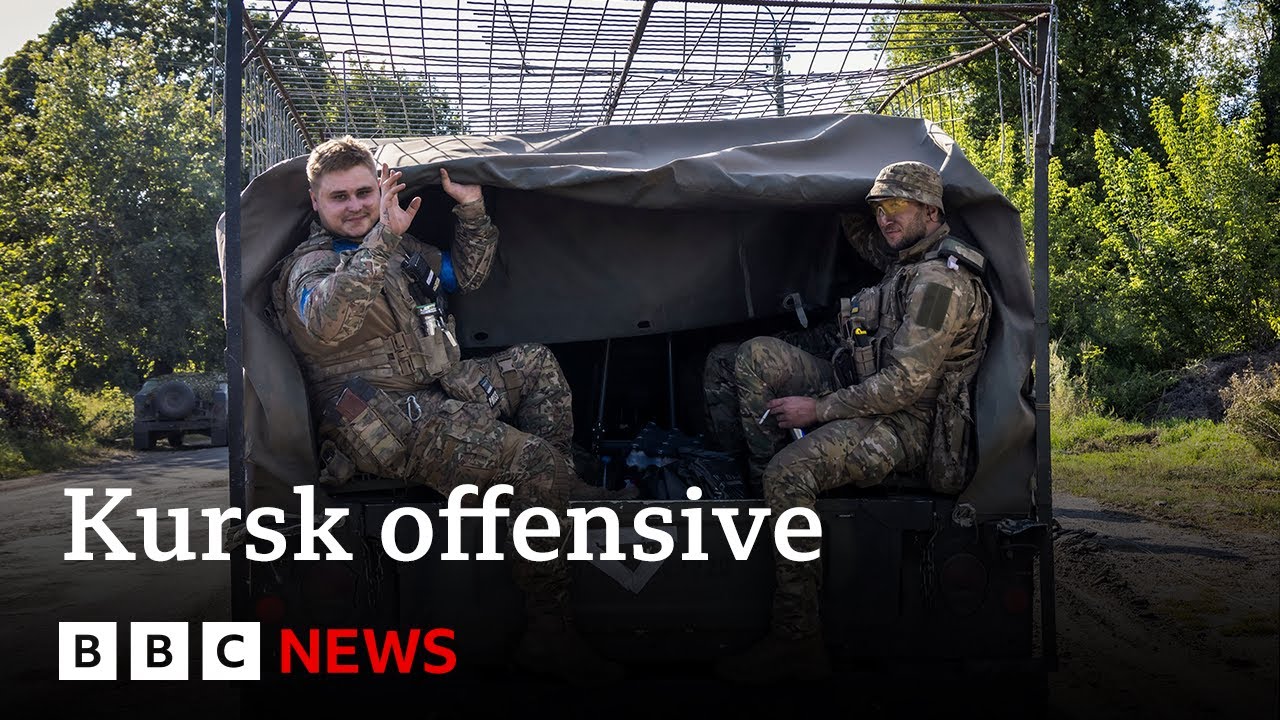 Kursk offensive will force Russia to negotiate, says Ukraine president aide’s | BBC News