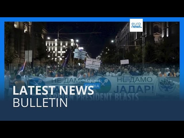 Latest news bulletin | August 12th – Morning