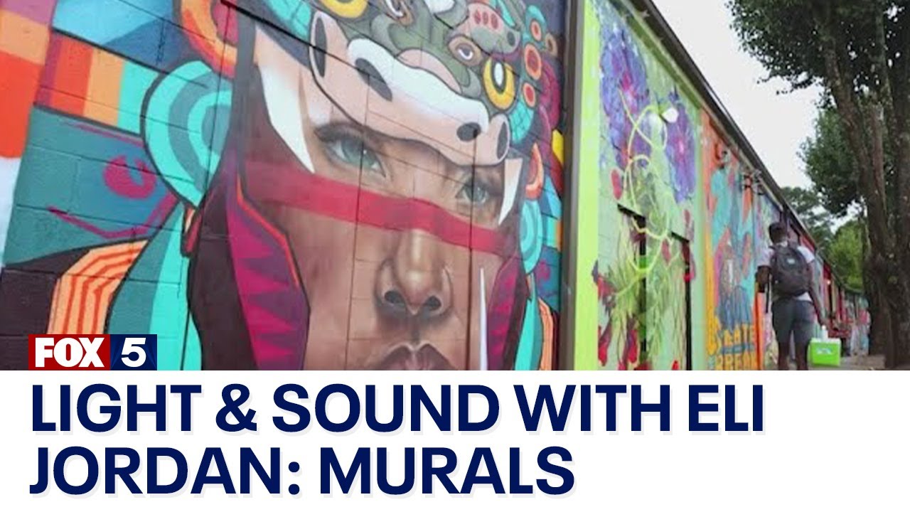 Light & Sound with Eli Jordan: Murals