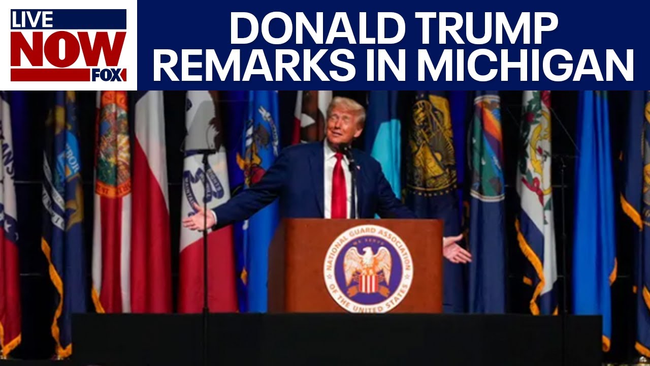 LIVE NOW: TRUMP SPEAKS IN MICHIGAN, JD Vance speaks, Harris campaign updates | FOX