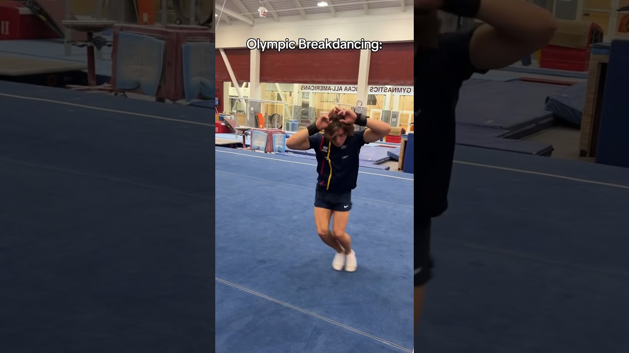 Maybe we should switch to breakdancing 😂 #gymnastics #gymnast #sports #breaking #dance #breakdance