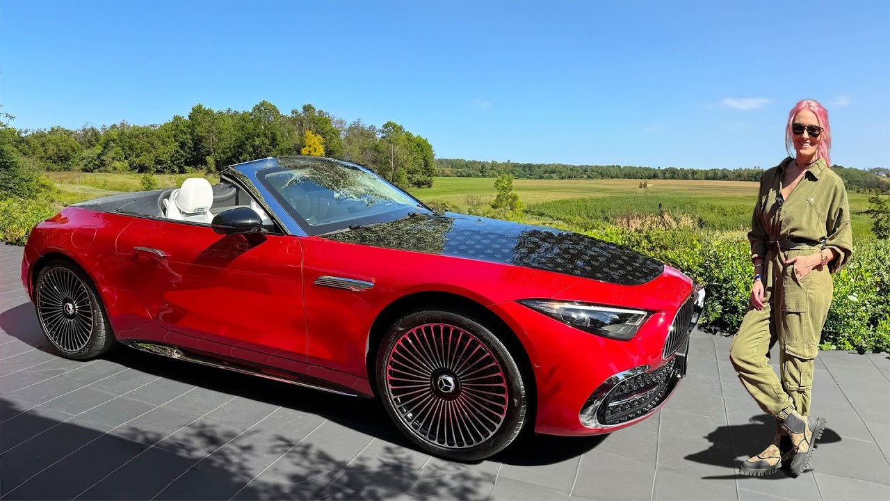 Mercedes Maybach Reveals SL680 Convertible Sports Car!