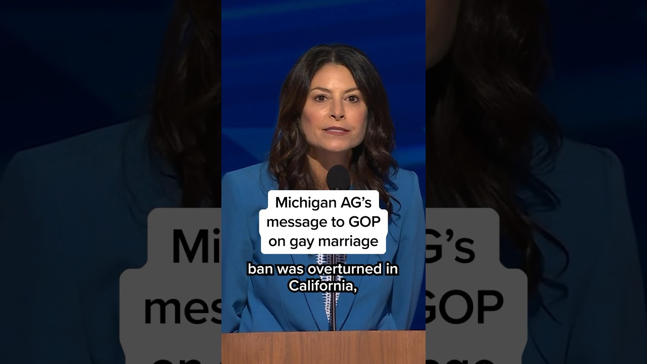 Michigan AG’s message to GOP on gay marriage