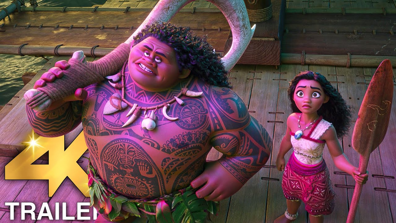 MOANA 2 Extended Trailer (4K ULTRA HD) 2024