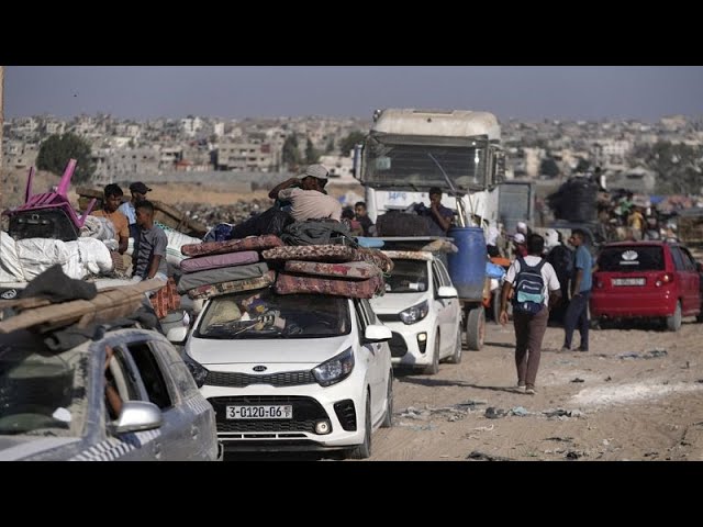 More deaths in Khan Younis after Israeli airstrikes kill at least 21, forcing thousands to flee