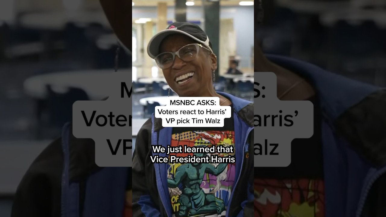 MSNBC ASKS: Voters react to Harris’ VP pick Tim Walz