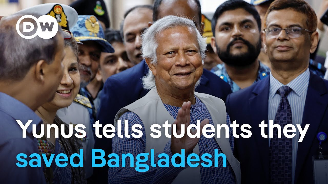 Muhammad Yunus raises hopes for peace in Bangladesh | DW News