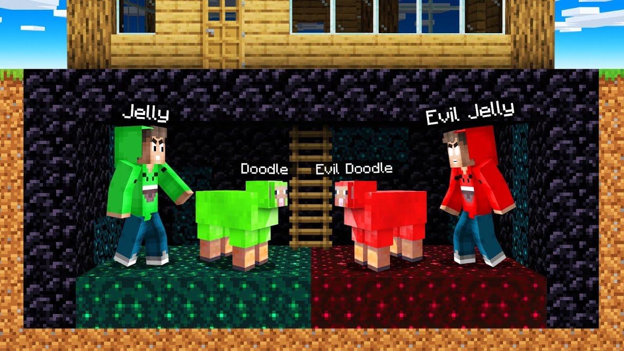 My New Friend Has A DARK SECRET… (Minecraft Doodle Town)