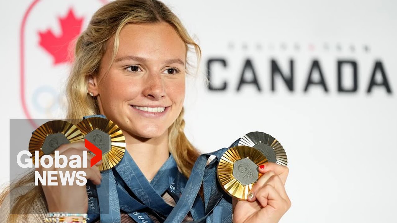 Olympics 2024: Canada’s Summer McIntosh, triple gold medal swimmer says it hasn’t “sunk in at all”