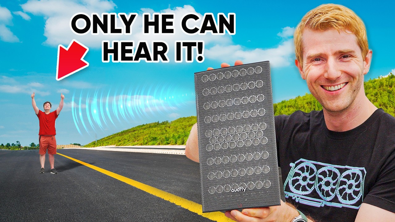 Only 1 Person in the World Can Hear this Speaker