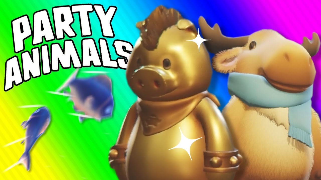 Party Animals – Bullying My Friends with Fish!