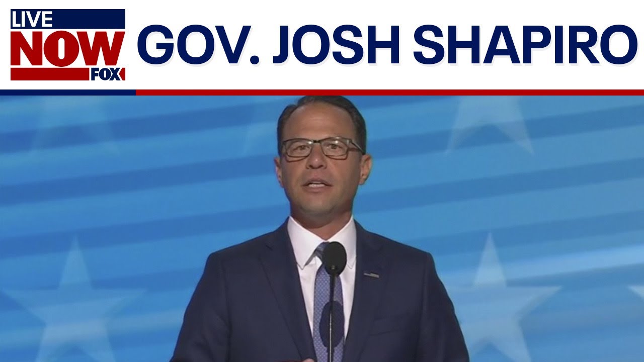 Pennsylvania Gov. Josh Shapiro speaks at DNC  | LiveNOW from FOX