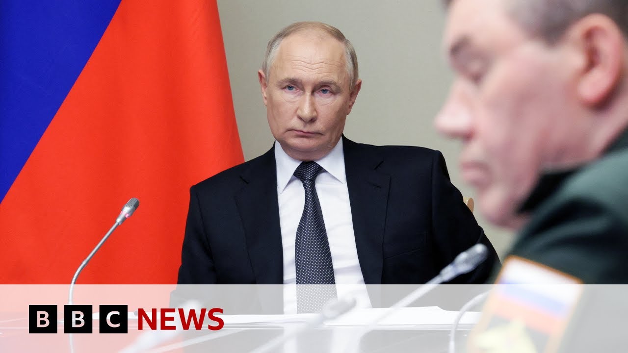 Putin vows to ‘kick the enemy out’ as Ukraine pushes into Russian territory | BBC News