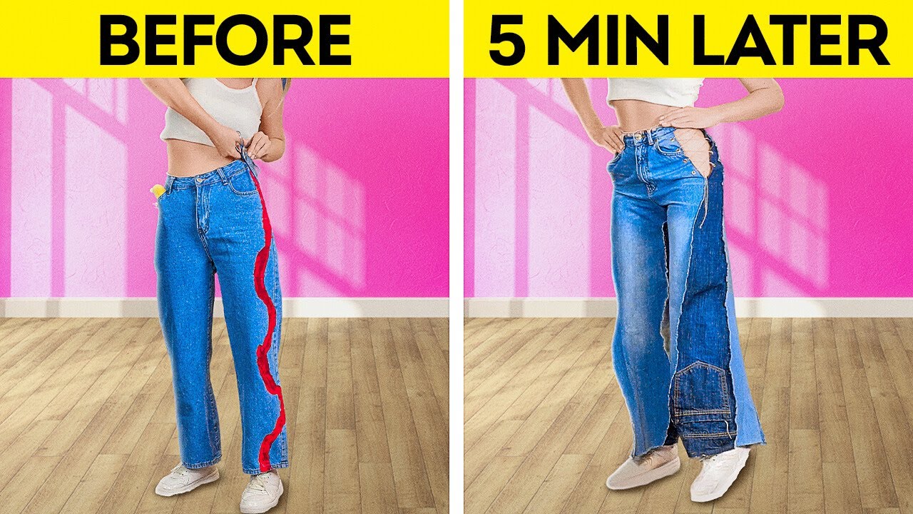 Quick Clothes Makeover Ideas That Will Save You a Fortune!