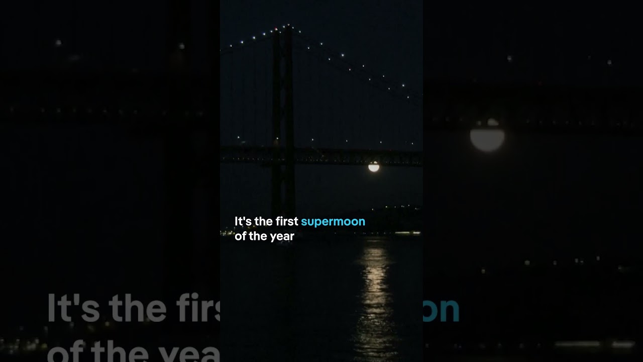 Rare supermoon event across the globe | DW News