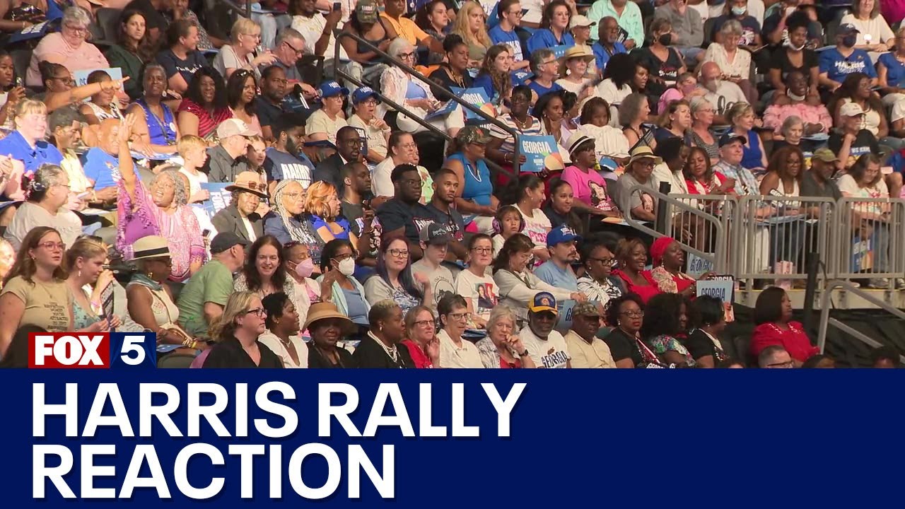 Reaction to Kamala Harris in Savannah | FOX 5 News